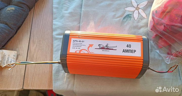 Преобразователь 24v на 12v APN-40-01 (под ремонт)