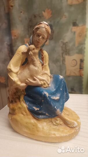 Статуэтка гипсовая Сестрица Алёнушка и братец Иван