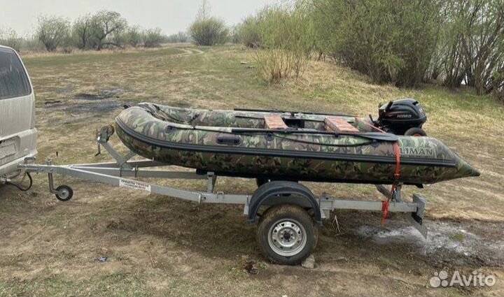 Лодка с мотором Hidea 9.9