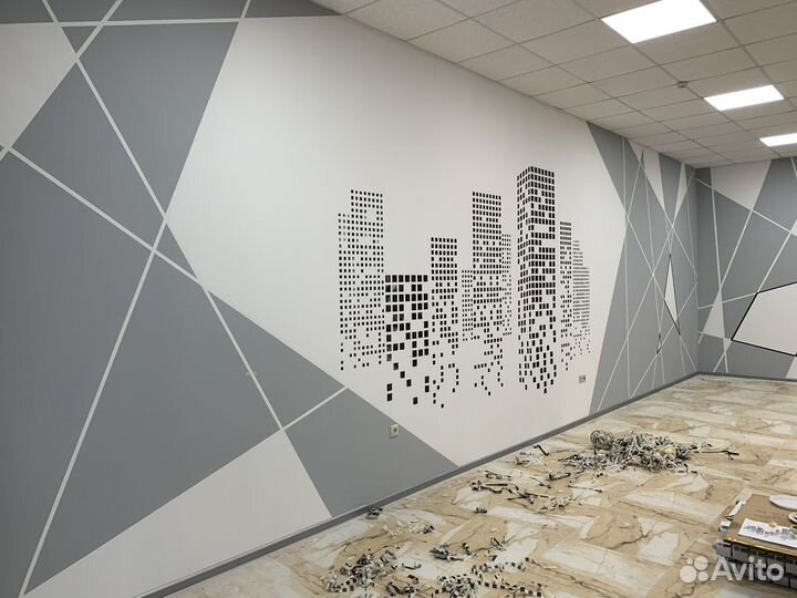 Художник-декоратор. Роспись стен. Оформление