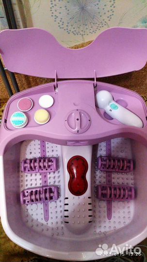 Новая,массажная,ванночка для ног,с гидромассажёром