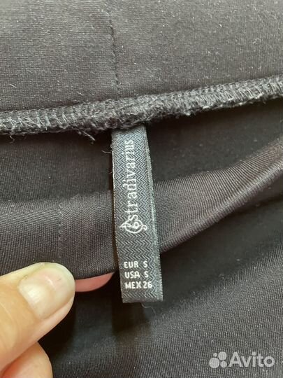 Юбка карандаш черная