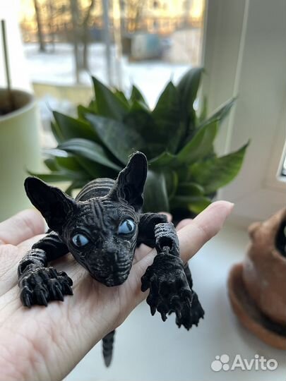 Котик антистресс сфинкс