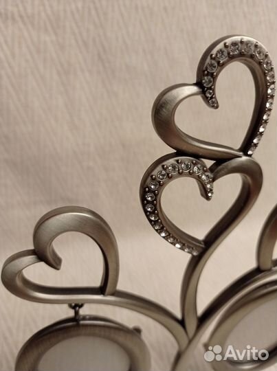 Фоторамка Бриллиантовые сердца