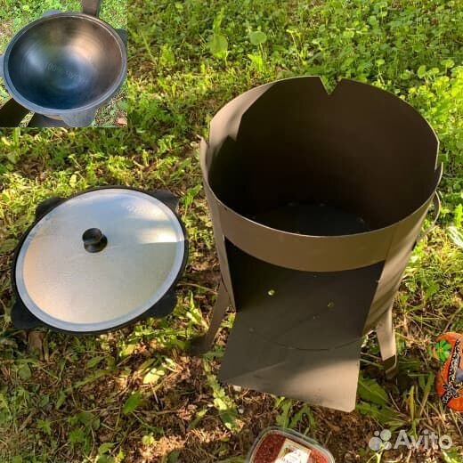 Казан чугунный (обжиг)