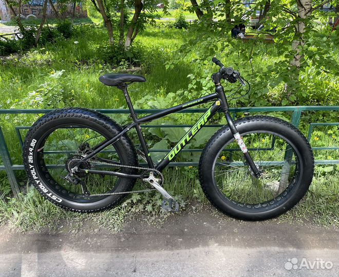 Фэт-байк outleap hercules
