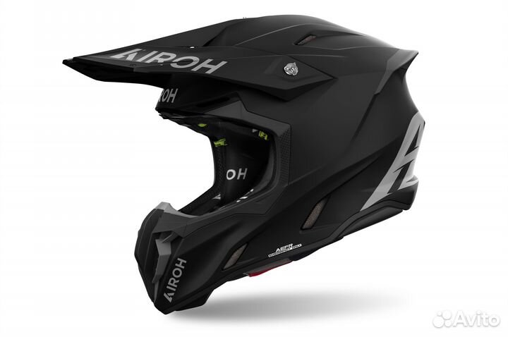 Мотошлем airoh twist 3 color black matt