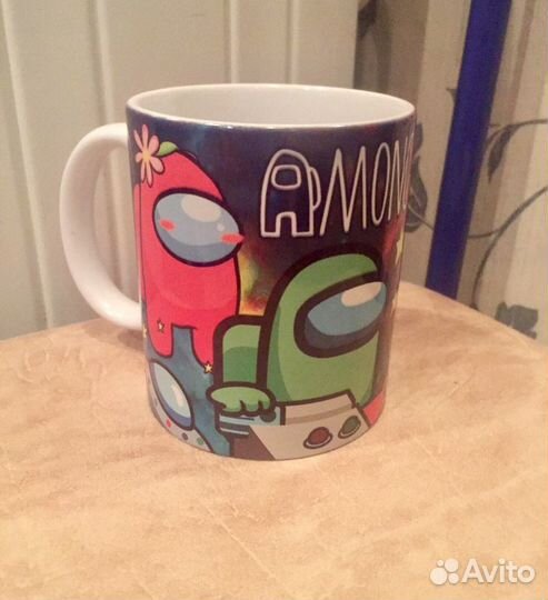 Кружки яркие Brawl stars, Among us