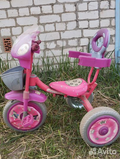 Детский трехколесный велосипед бу
