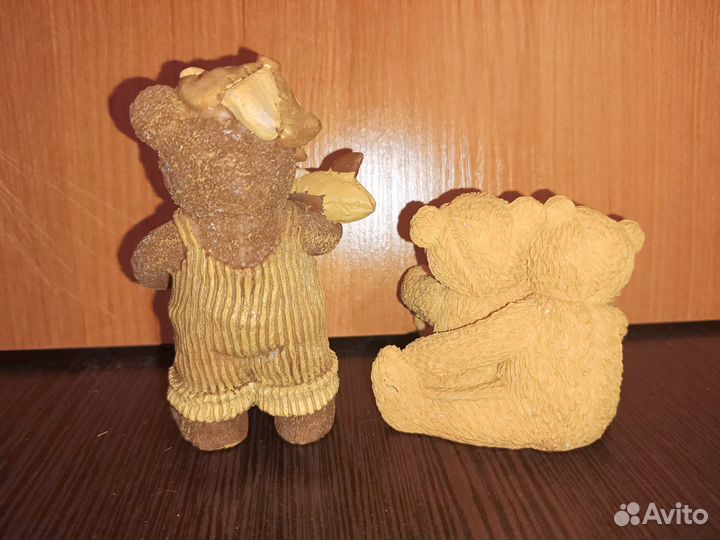 Керамические фигурки медвежат