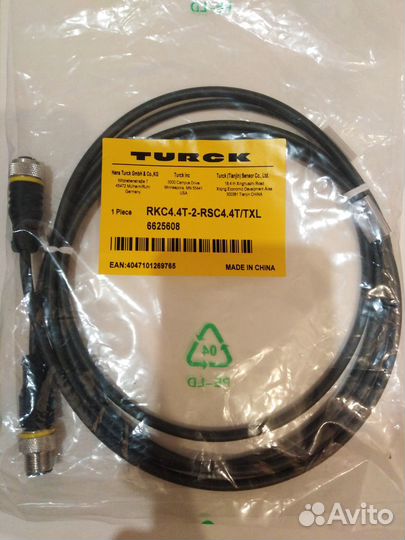 Кабель М12 male-female\ 2м Turck