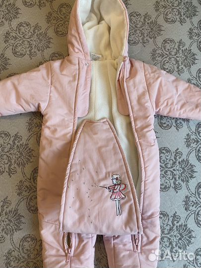 Комбинезон для девочки б/у 80 размер