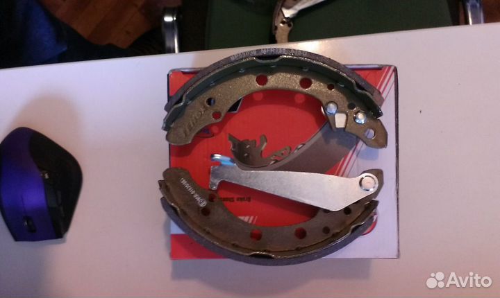 Колодки тормозные барабанные Rapid, Fabia, Amulet