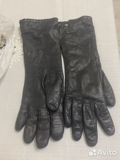 Перчатки yves sant laurent женские (оригинал)