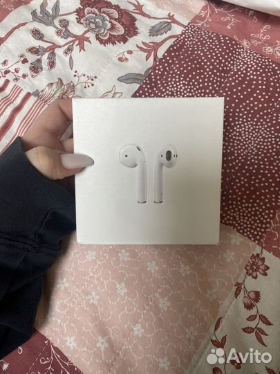 Беспроводные наушники apple airpods 1