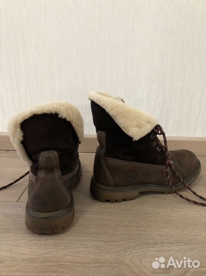 Зимние ботинки timberland оригинал 37 р