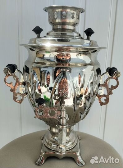 Тульский электрический самовар зшв 1991 год. СССР