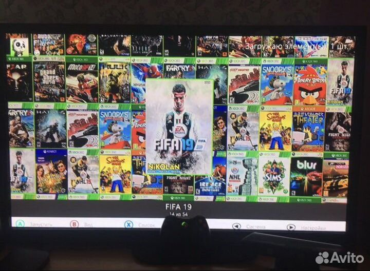 Xbox 360E freeboot+куча игр