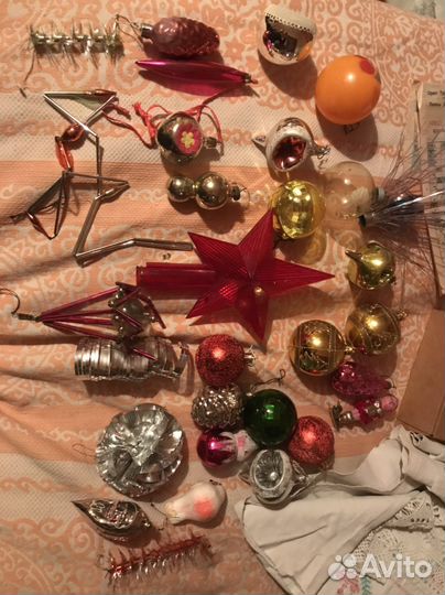 Елочные игрушки СССР