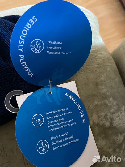 Шапка шлем lassie 48 новая