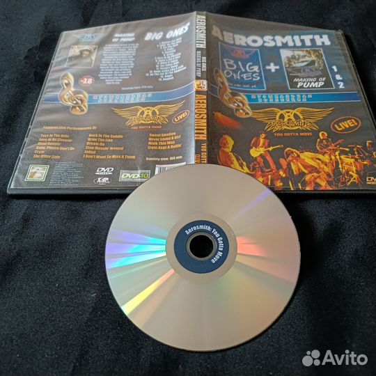 DVDr 3в1 Aerosmith