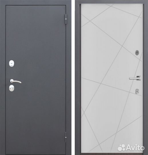 Уличные двери с терморазрывом DM termo 1