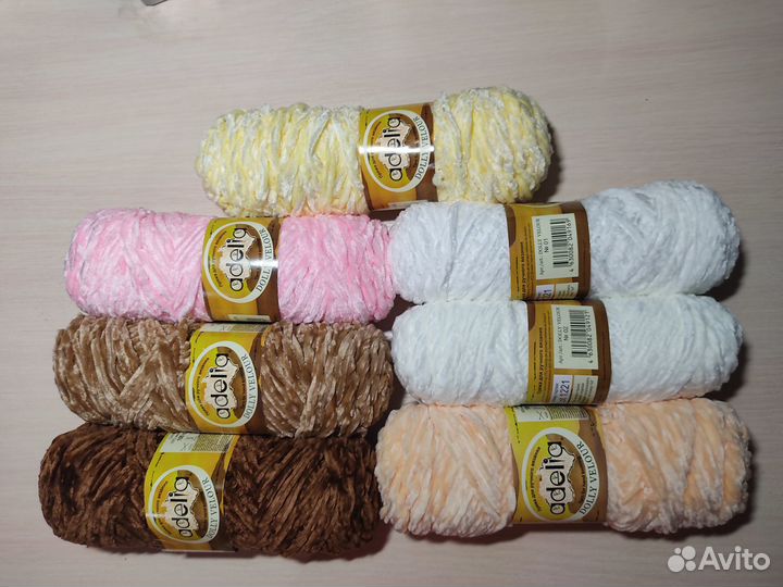 Плюшевая пряжа