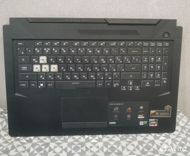 Топкейс Asus TUF Gaming A17