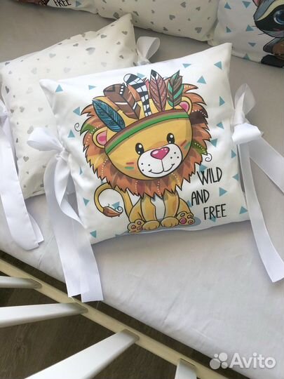 Бортики для кроватки