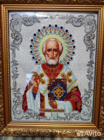 Иконы вышитые бисером