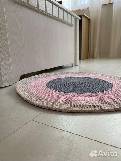 Ковры вязаные детские коврики салфетки из джута