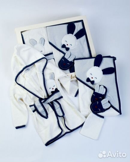 Банный комплект для новорождённого
