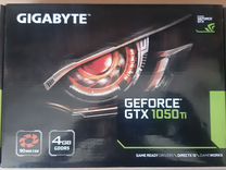 Видеокарта gigabyte GeForce GTX 1050 Ti D5 4G GV-N