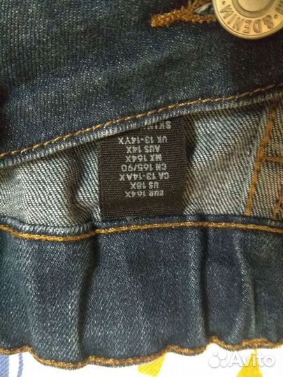 Джинсы denim на мальчика подростка