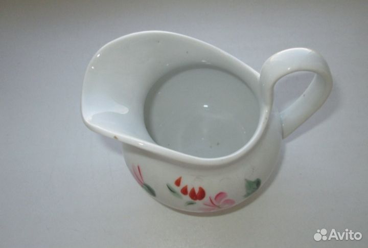 Фарфор. молочник.сливочник кузнецов до 1917 г