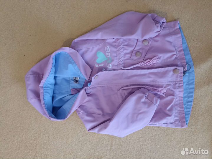 Куртка-ветровка для девочки