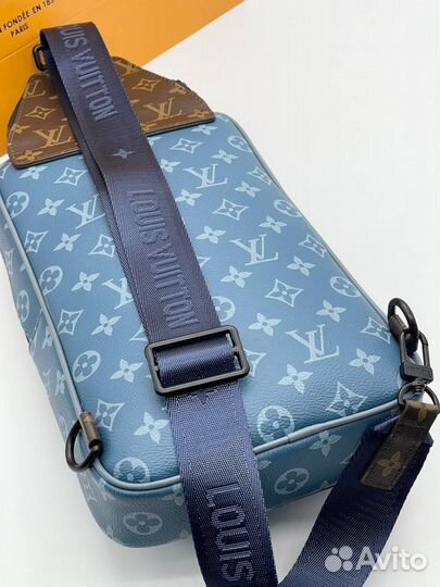 Сумка мужская слинг кобура Louis Vuitton LV