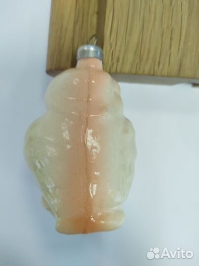 Ёлочная игрушка СССР сова