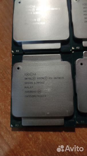 Процессор Intel Xeon 2670v3 12/24 потока