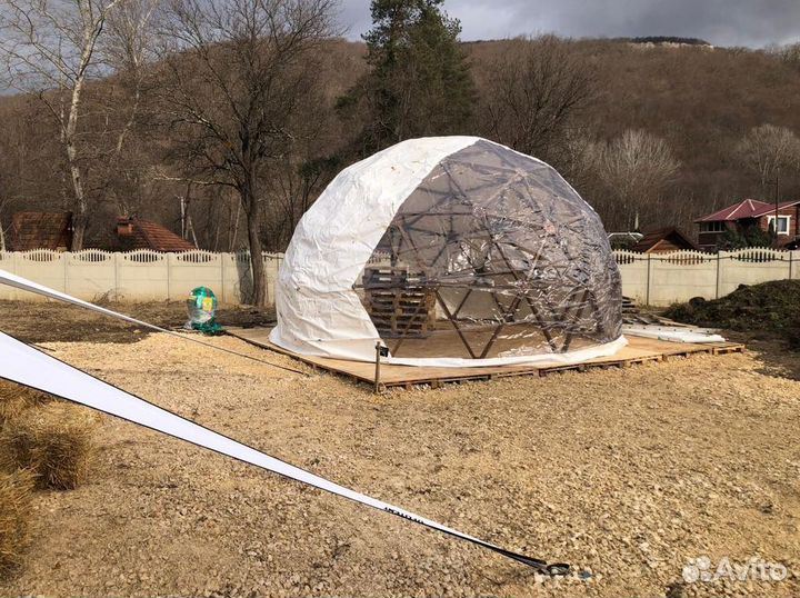 Геокупол для глэмпинга