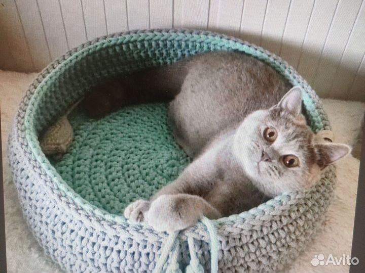 Домики, лежанки для кошек и собак