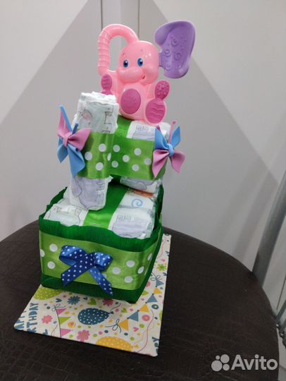 Торт из памперсов