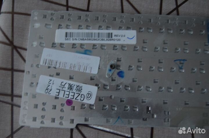 Новая клавиатура для нетбука Samsung 12