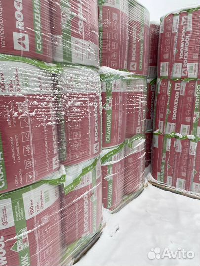 Утеплитель Rockwool Лайт Баттс Скандик