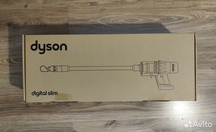 Пылесос Dyson V10 Digital Slim CN серый
