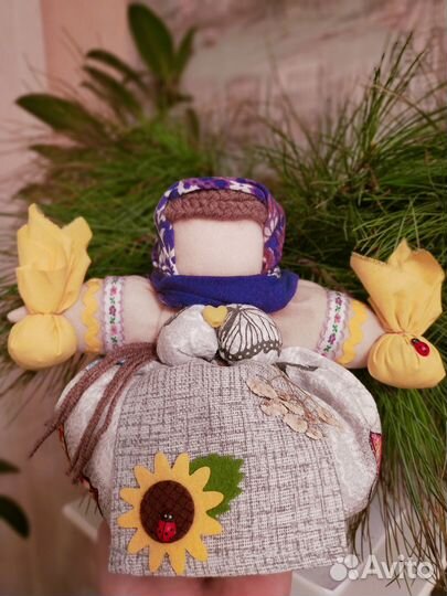 Народная кукла кубышка-травница
