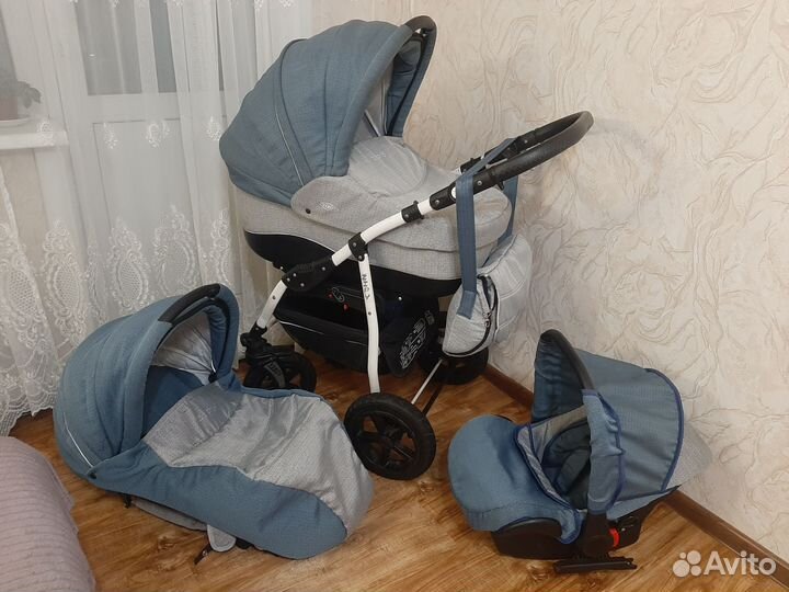 Коляска zipy verdi 3 в 1