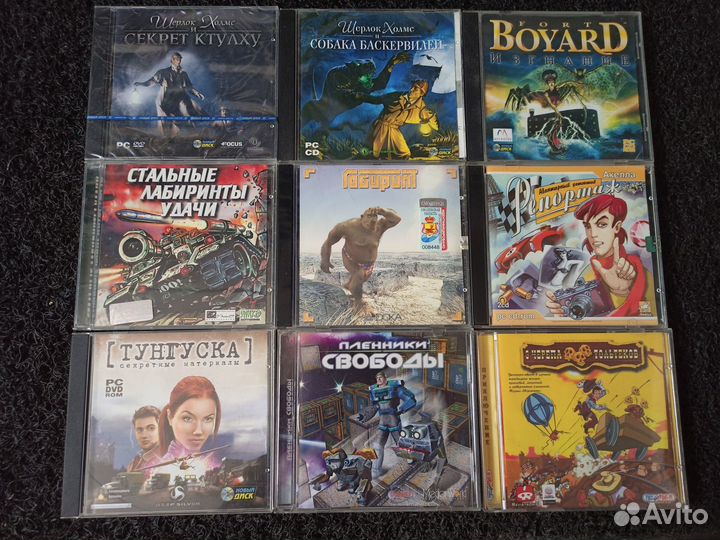 CD диски с играми (много)