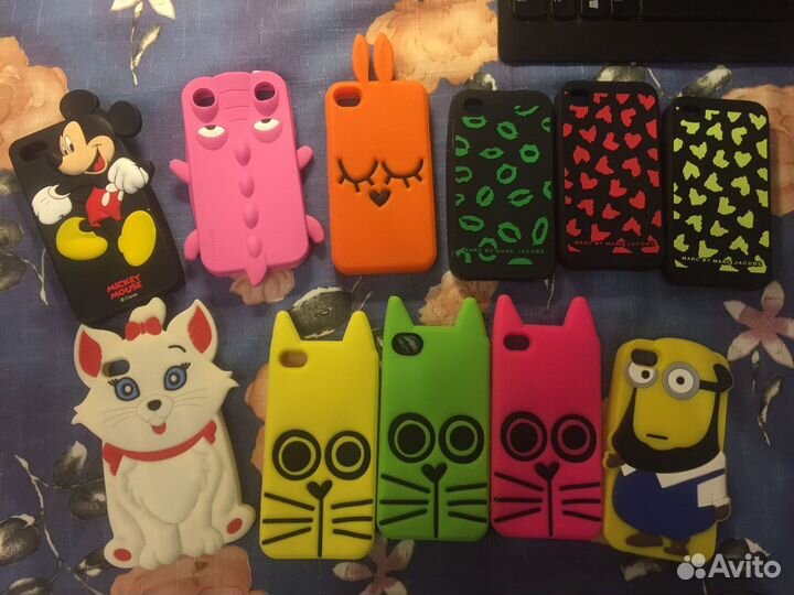 Чехлы силиконовые на iPhone 4/4s