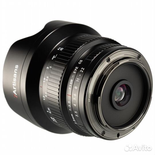 Объектив 7artisans MF 7.5mm F3.5 Canon EF Mount